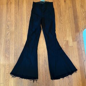 NWT SMYMM BLACK FRAY FLARE JEANS SIZE XS